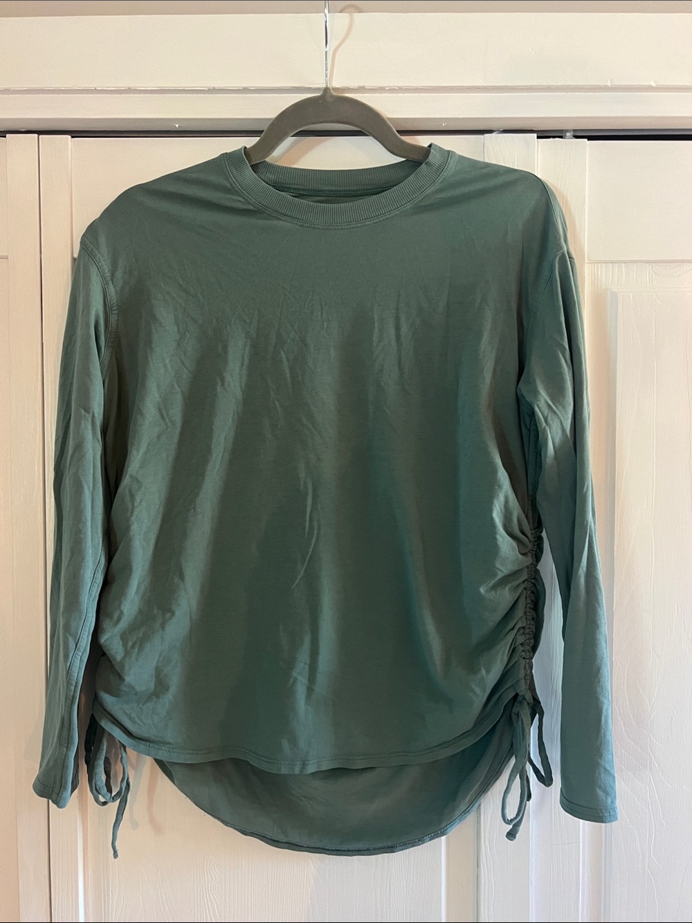 Lululemon Long-Sleeve with Ruched Side